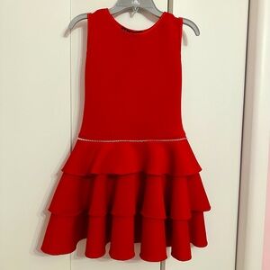 Girls Red Formal Dress